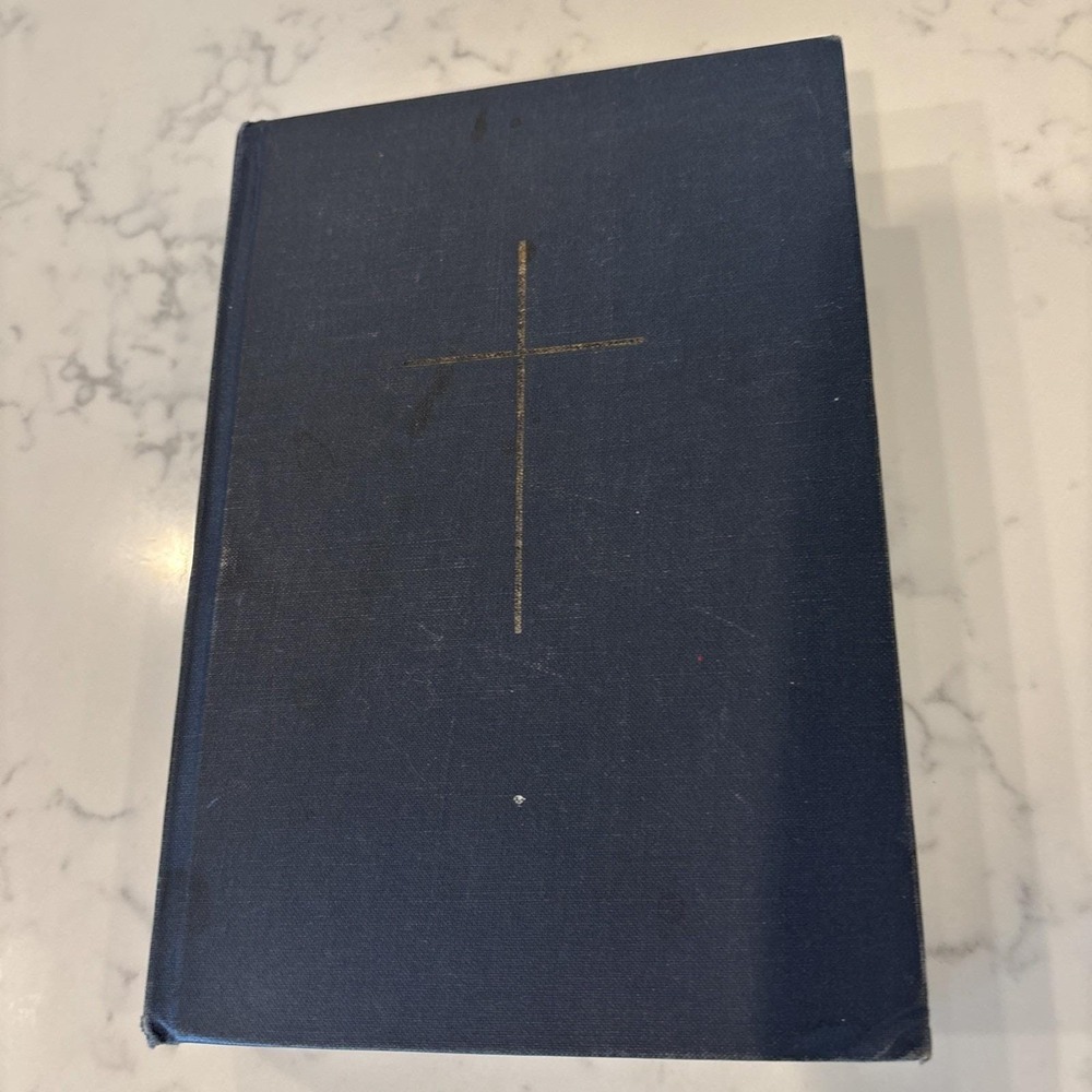 VINTAGE- The Lutheran Hymnal 1941 Concordia‎ Publishing Blue Hard Cover